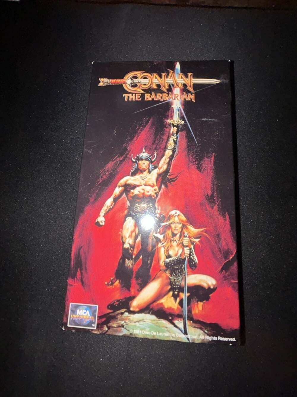 Conan The Barbarian (VHS, 1990 MCA Home Video)